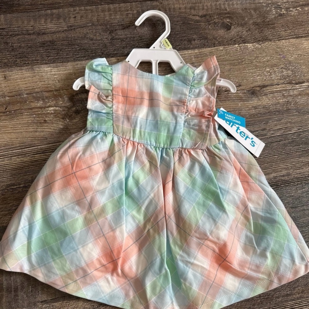 Carter's Multicolor Plaid Dress